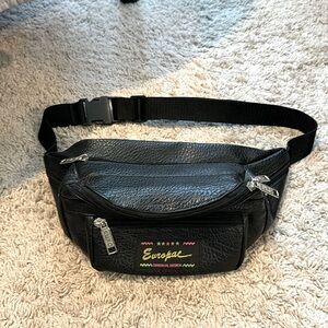 Vintage Europac faux leather fanny pack